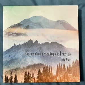 Mountain Wall Decor